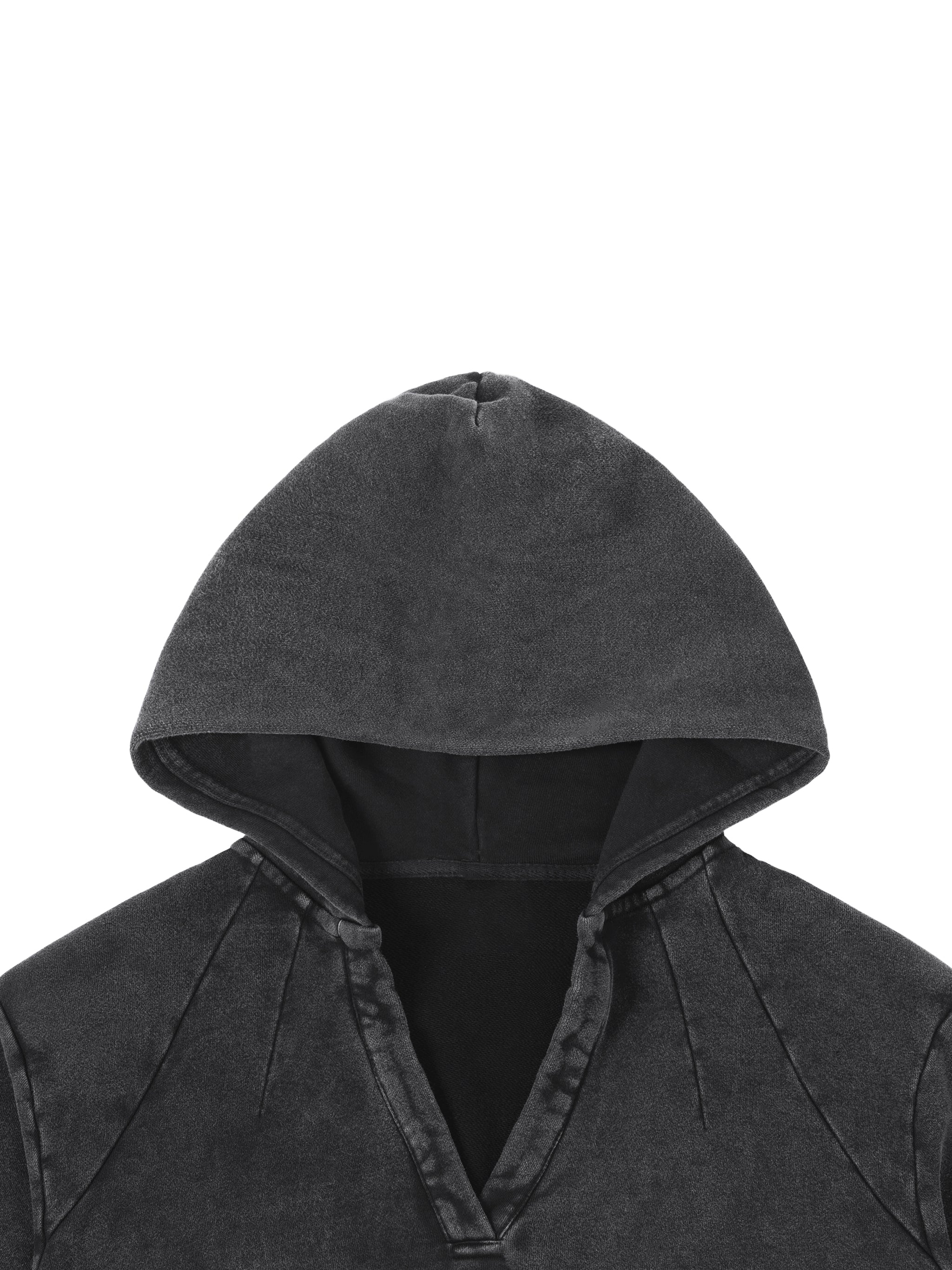 Vintage Washed Raw Edge Hoodie,vintage hoodie,listen up hoodie women,Listen Up vintage hoodie